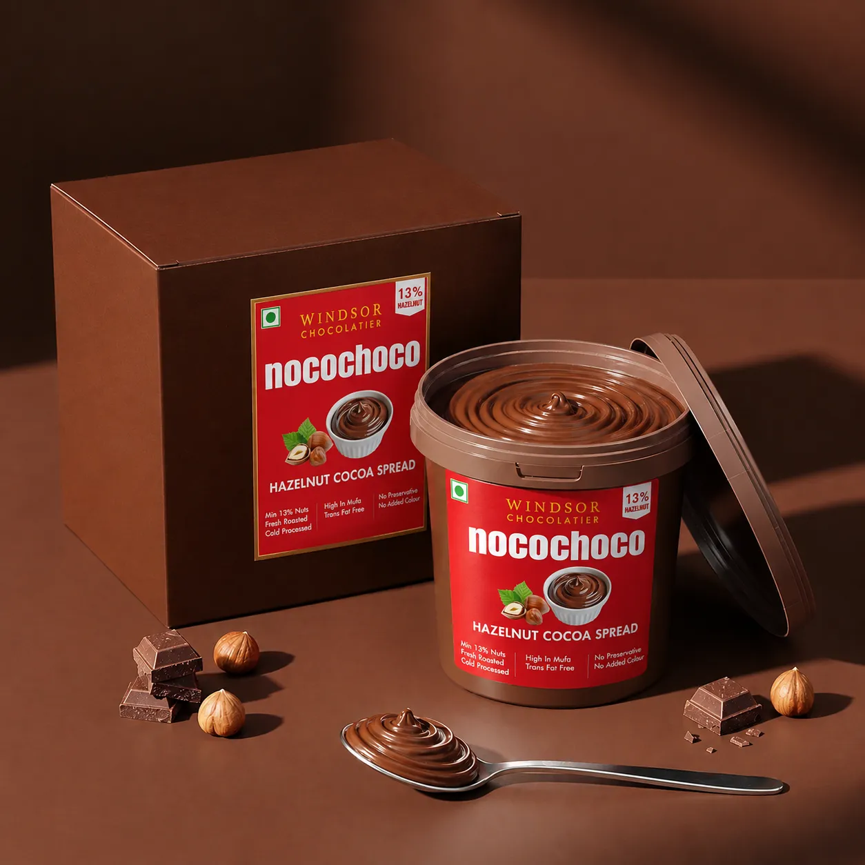 hazelnut dark spread 13%