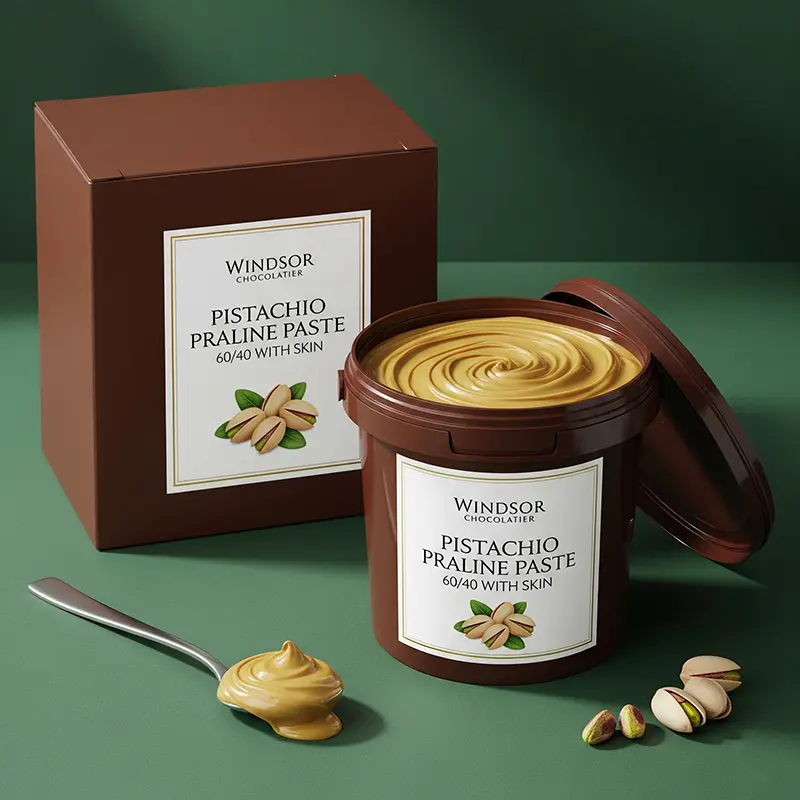 pistachio praline paste 60/40 with skin