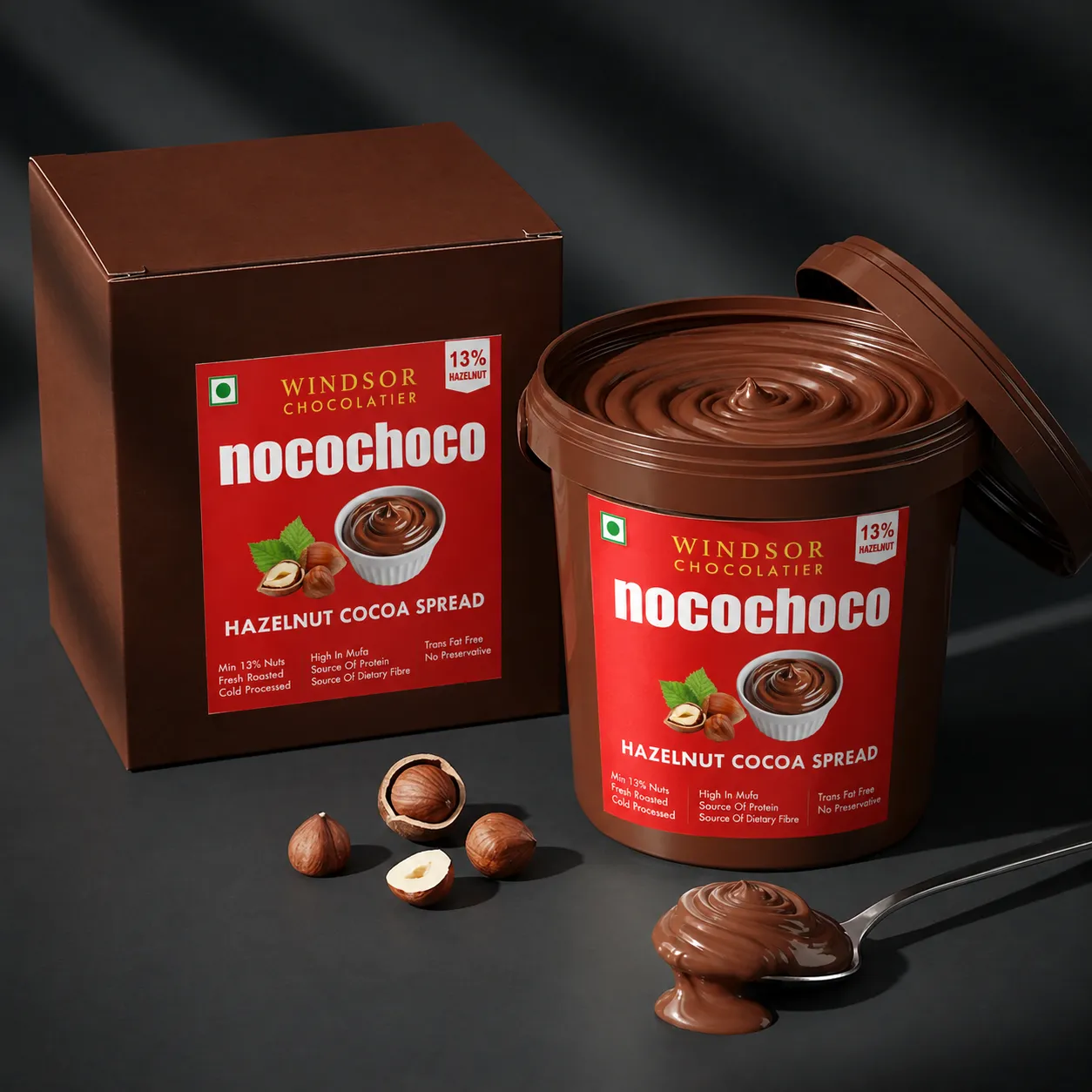 hazelnut spread 13% (regular one)