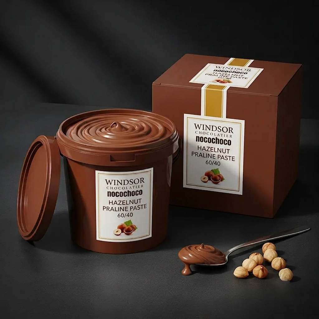 hazelnut praline paste 60/40