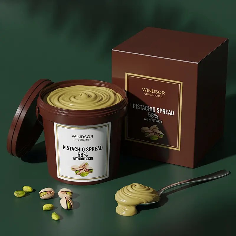 pistachio spread 58% without skin