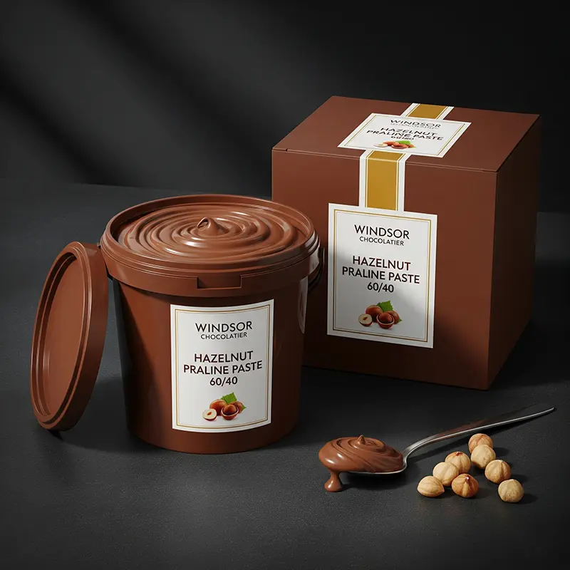 hazelnut praline paste 60/40