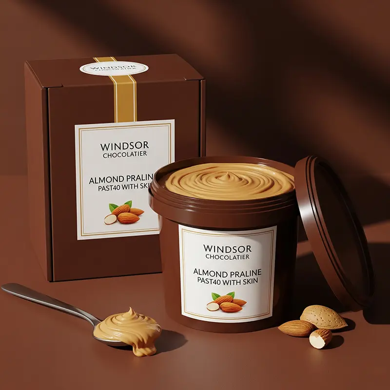 almond praline paste 60/40 with skin