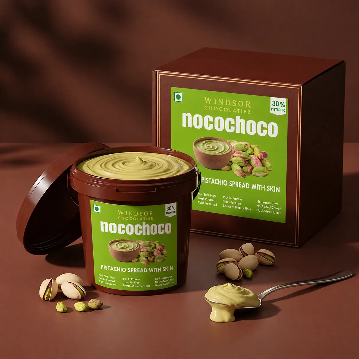 Pistachio Spread 30% with Skin