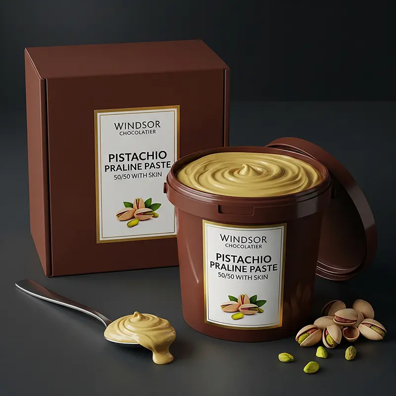 pistachio praline paste 50/50 without skin