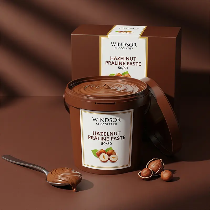 hazelnut praline paste 50/50