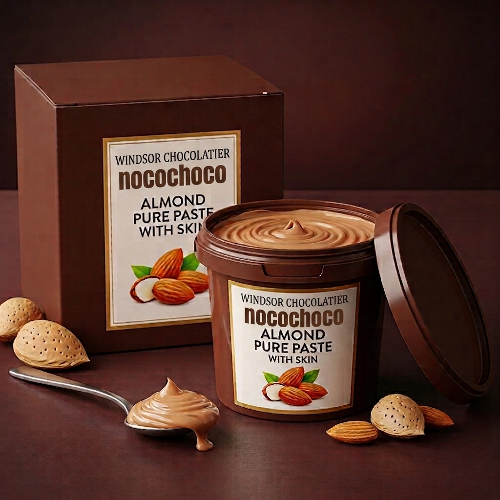 almond pure paste with skin
