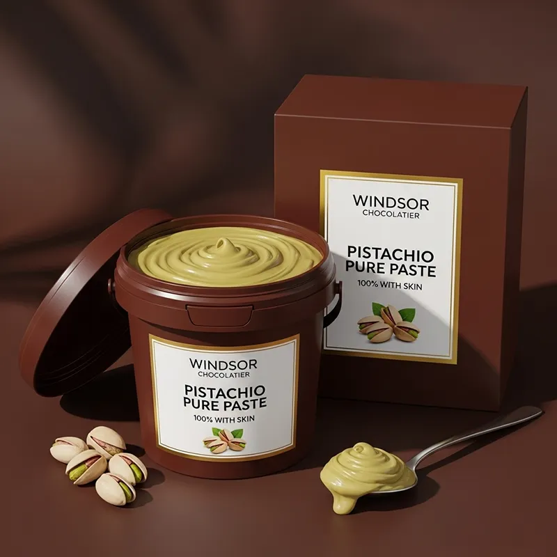 pistachio pure paste 100% with skin