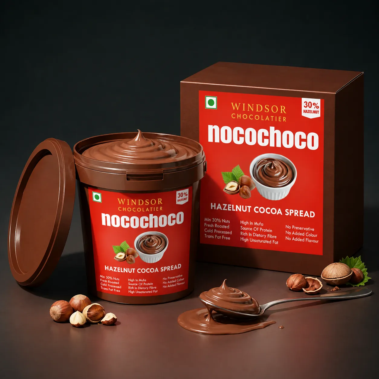 Hazelnut Cocoa Spread 30%